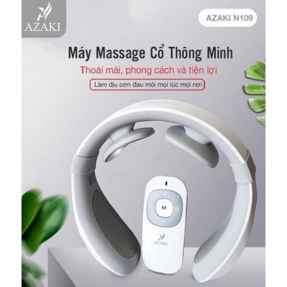 Máy Massage Vai Cổ Thông Minh AZAKI AZ-N109 Plus Hàng Chính Hãng (GIÁ BUÔN)