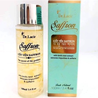 Cốt yến Saffron - Toner Cho Làn Da Khô, Nhạy Cảm, Mỏng Yếu- Cấp Ẩm Chuyên Sâu Ngăn Ngừa Lão Hoá Của Lamer care-dr.Lacir