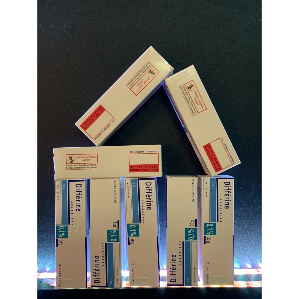 Kem Mụn Differin Adapalene 0.1% ( Gel ) 30g,