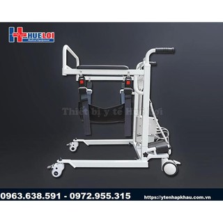 Xe lăn nâng hạ bệnh nhân bằng điện
