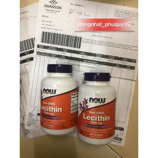 (Date 2025)chống tắc tia sữa Lecithin 1200MG SUNFLOWER, NON-GMO