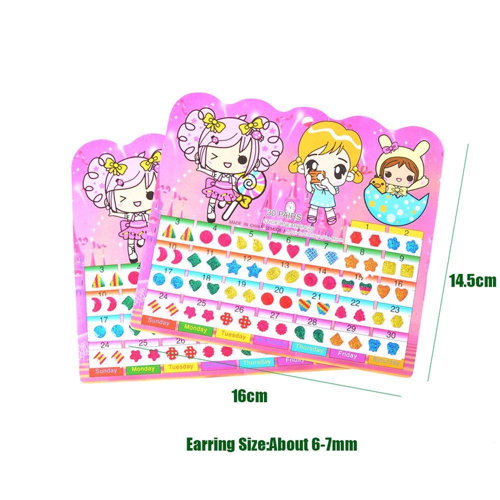 WONDER Set 2 Tờ / 120 Miếng Dán Phần Thưởng Bằng Pha Lê Nhân Vật Hoạt Hình Cổ Điển