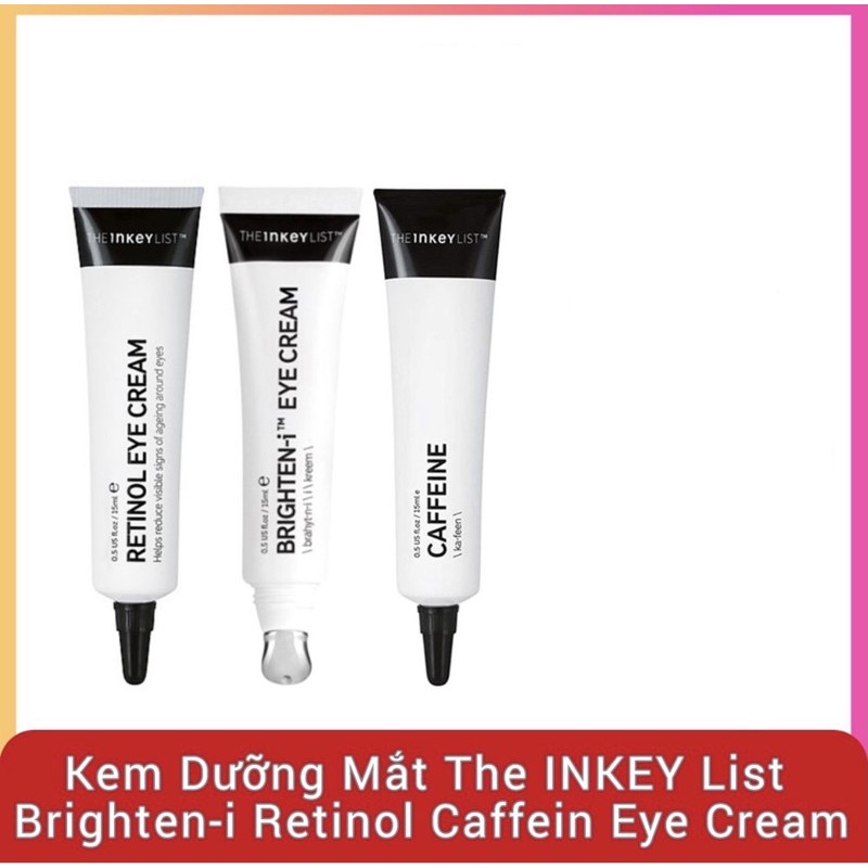 Kem dưỡng mắt The INKEY List
