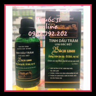 ✅ chai lớn 50ml - tinh dầu tràm bách linh