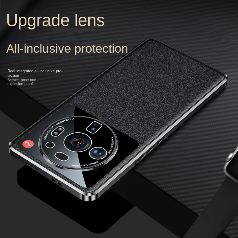 Ốp Điện Thoại Da Thật Mạ Điện Chống Sốc Cho Xiaomi 12S Ultra 12S Pro
