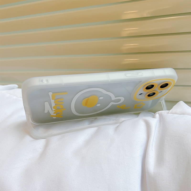 Ốp Điện Thoại Có Giá Đỡ Hình Đầu Vịt Cho iphone7 / 7plus / 8 / 8plus / xs / 11 / 12 / 13 / 14 / pro / max / plus / promax