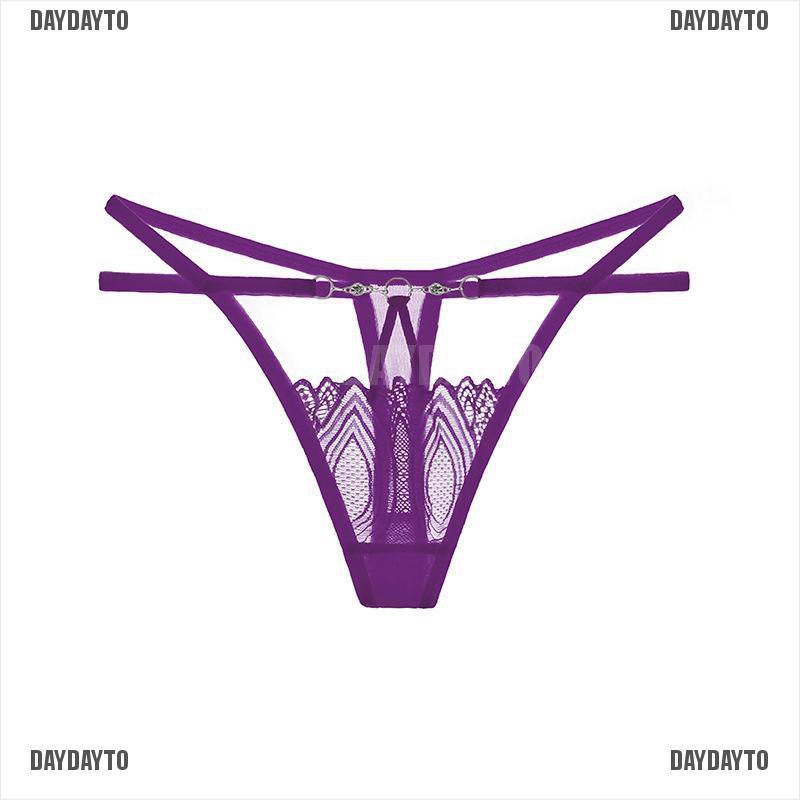 Quần Lót Lọt Khe Phối Ren Quyến Rũ Dành Cho Nữ