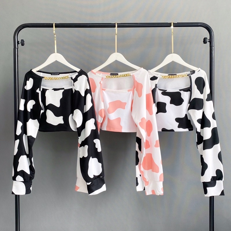 Set áo kèm quần bò siêu đáng yêu - giá rẻ [Nhà Của Méo Store]