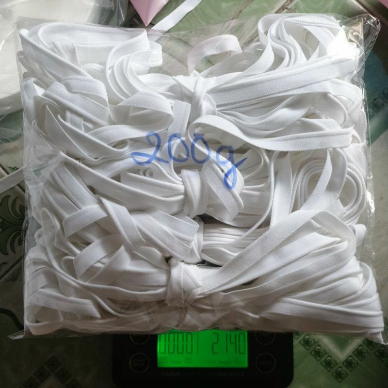 Dây lé giãn viền pizama, ga gối 10m/10k