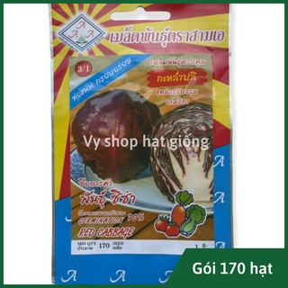 Hạt giống bắp cải tím gói 170 hạt