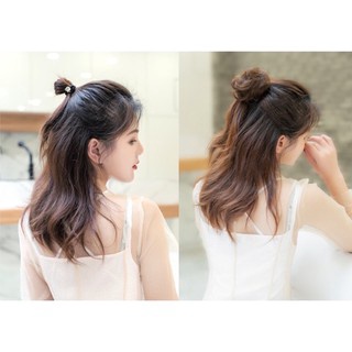 Tóc giả búi ❤️❤️ FREESHIP ❤️❤️ búi mini dạng kẹp