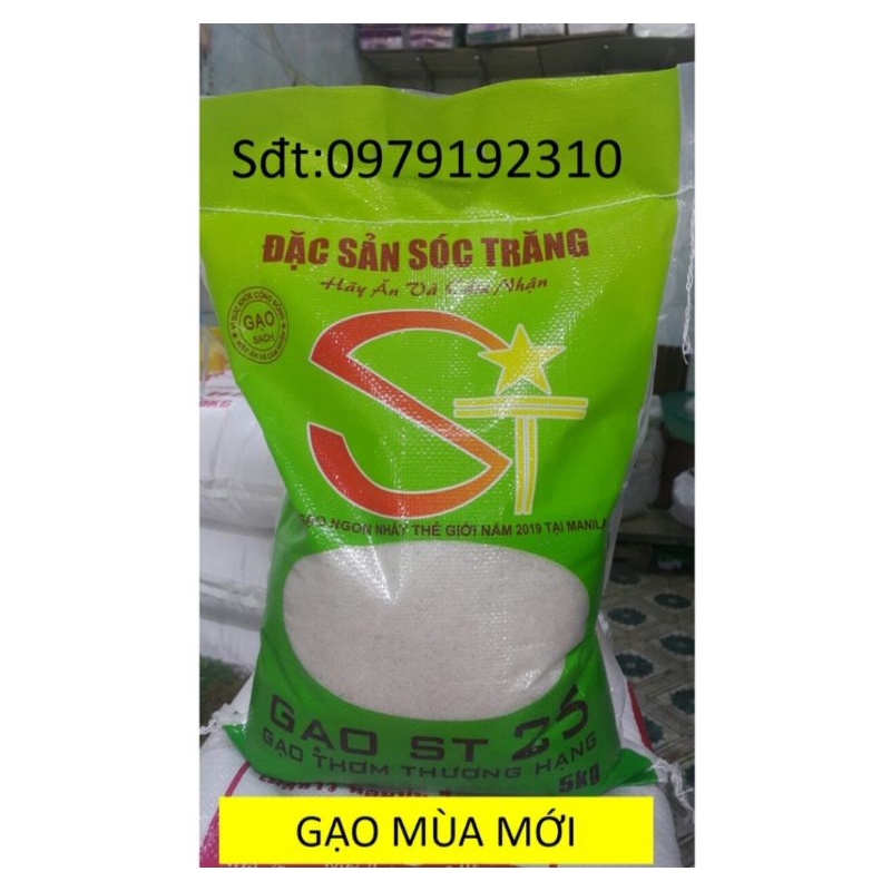 Gạo ST25 Đặc Sản Sóc Trăng 5kg
