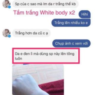Tắm trắng combo
