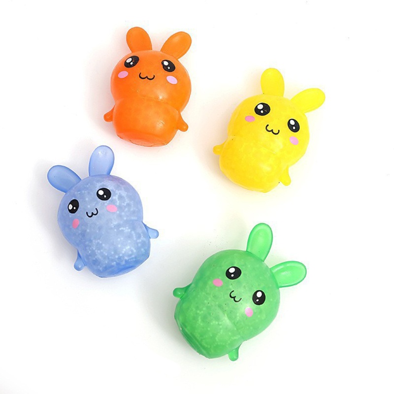 Đồ Chơi Bóp Tay Co Giãn Hình Trái Nho Thỏ Phục Sinh Dành Cho Trẻ Em