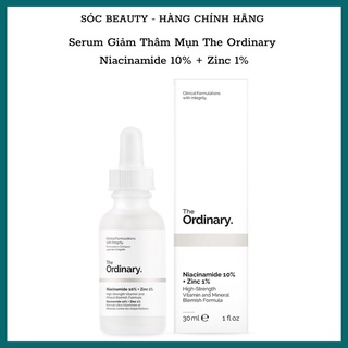 Serum Giảm Thâm Mụn The Ordinary Niacinamide 10% + Zinc 1%