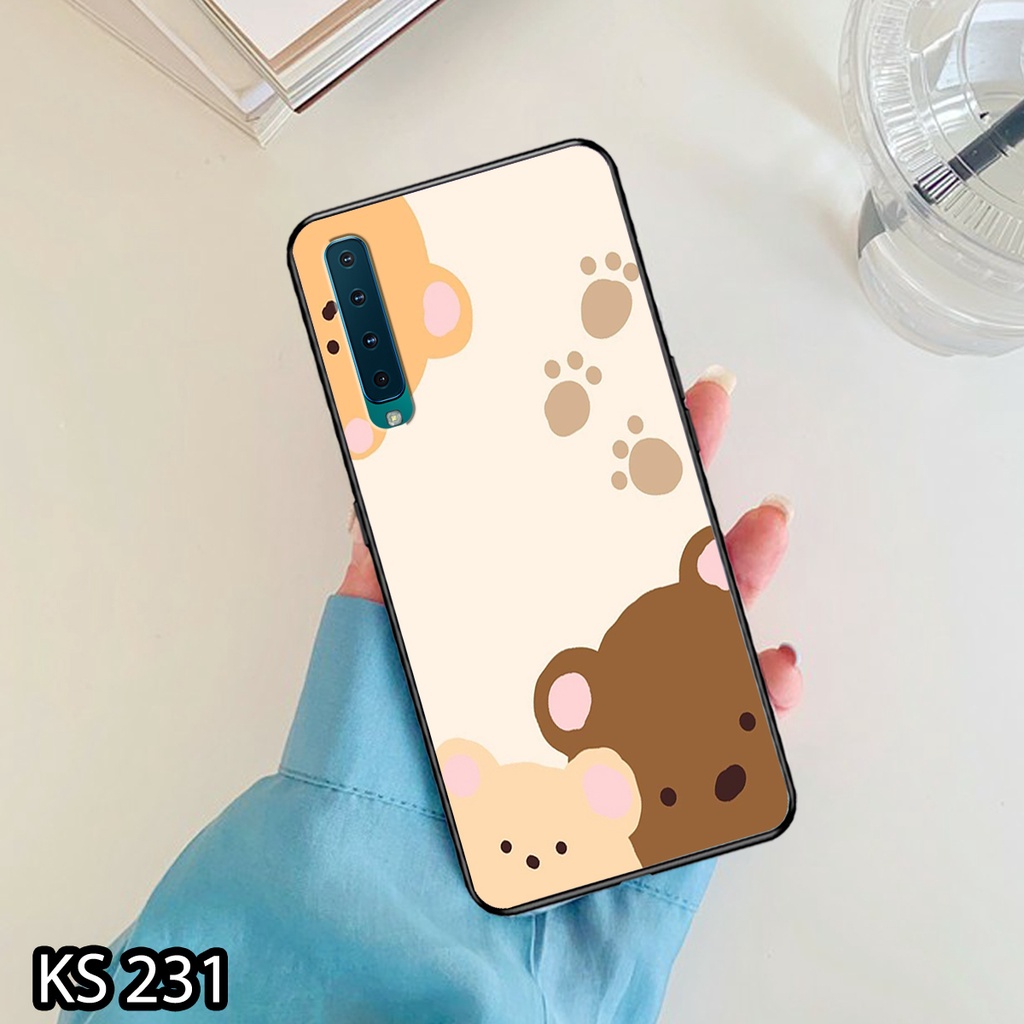 Ốp lưng Samsung A7-2018/A9-2018 in hình Gấu nhỏ_KINGSTORE.HN_Ốp SS A750/A950