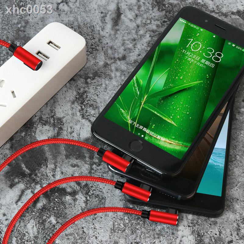 Dây Cáp Sạc Nhanh Usb Loại C Nhiều Đầu Tiện Dụng