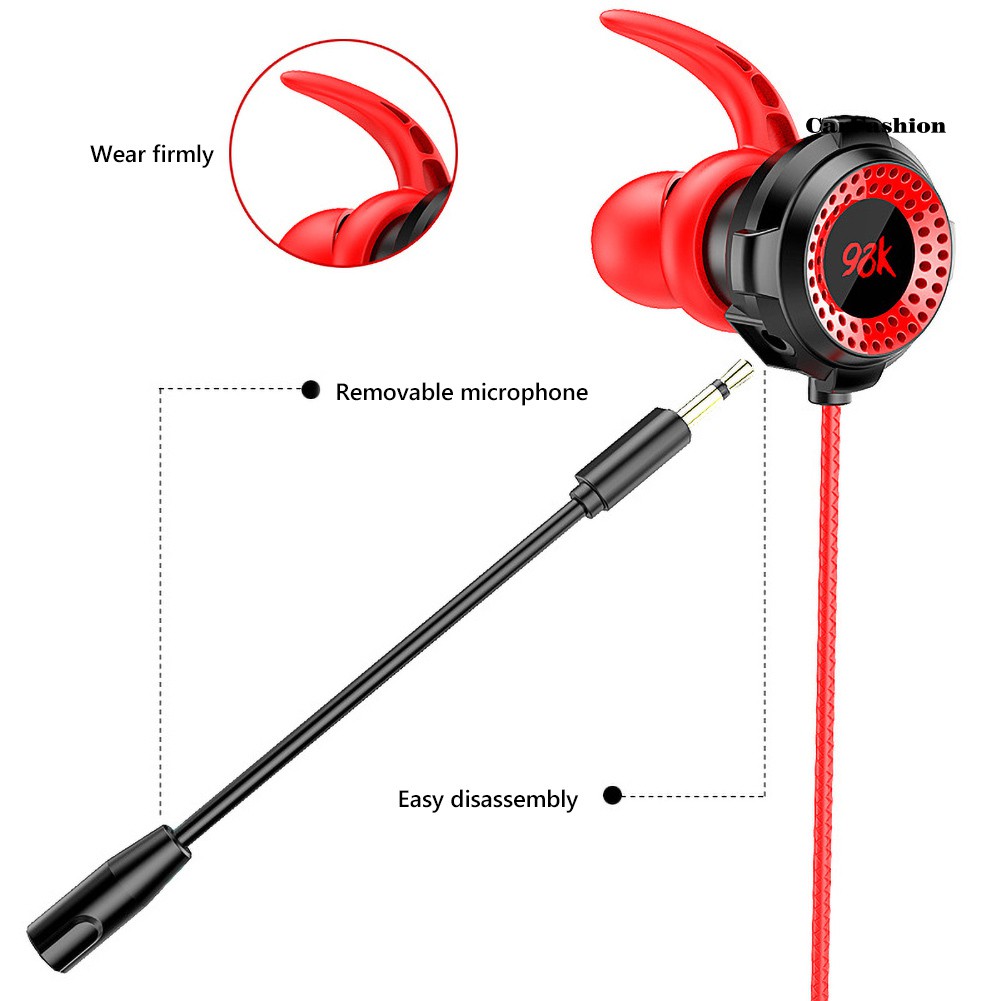 Tai Nghe Nhét Tai Có Dây Jack 3.5mm Kèm Mic Tiện Dụng98k