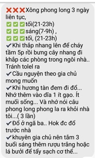 Nhang xông phong thuỷ combo 10 cây