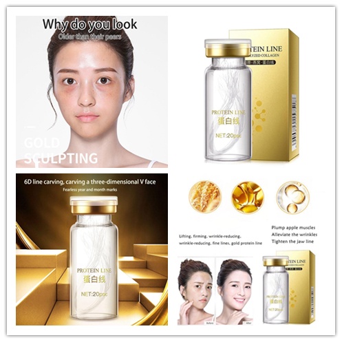 Set 20 Mặt Nạ Lụa Collagen Protein Nâng Cơ Mặt Săn Chắc Da Cho Cả Nam Và Nữ