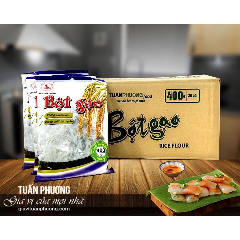 Bột Gạo Tuấn Phương 400 Gam ( Gói )