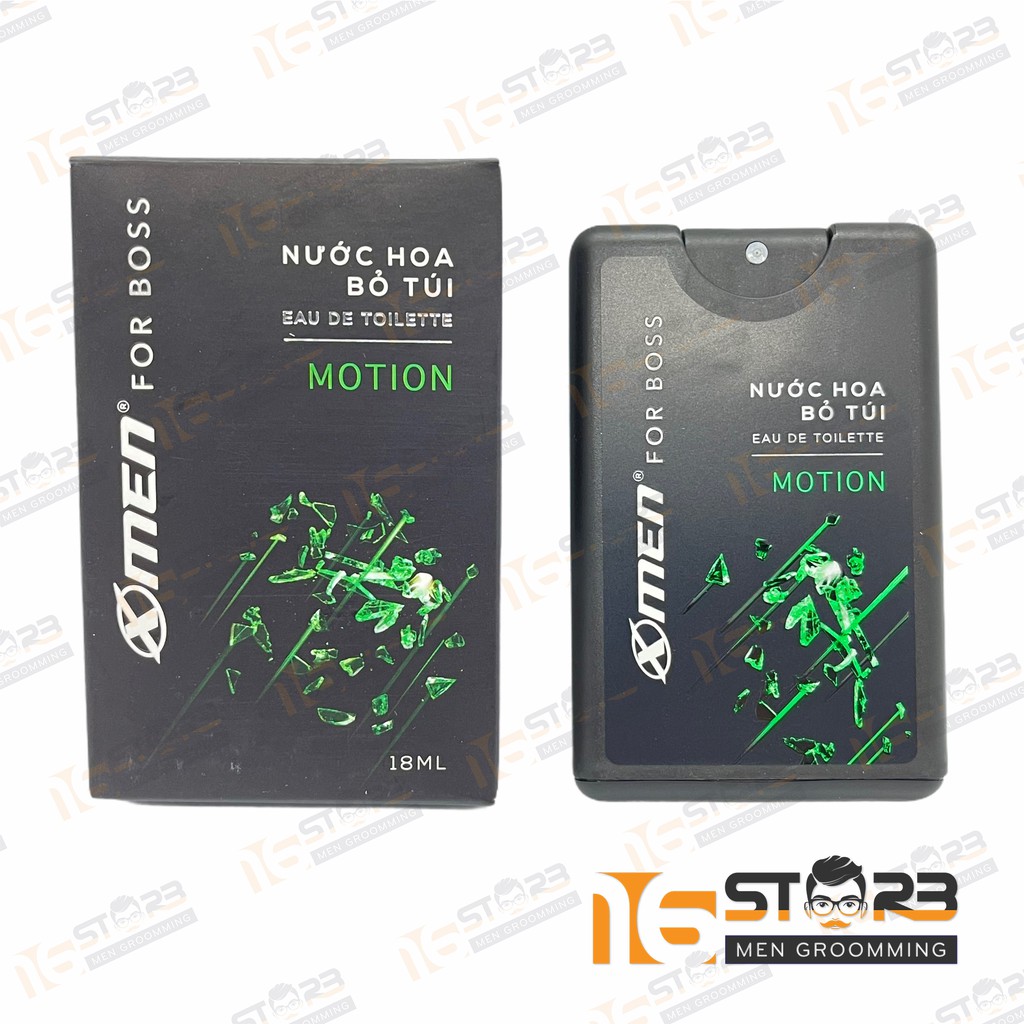 [Chính Hãng 100%] Nước Hoa Bỏ Túi Mini Xmen For Boss Intense/Motion 18ml | Thế Giới Skin Care
