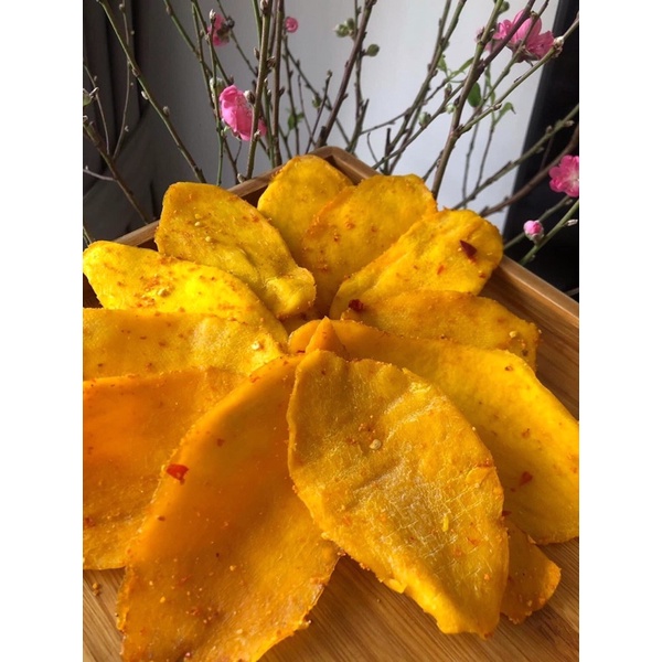 🥭🥭 Xoài sấy dẻo muối ớt 🥭🥭 pet 500gr