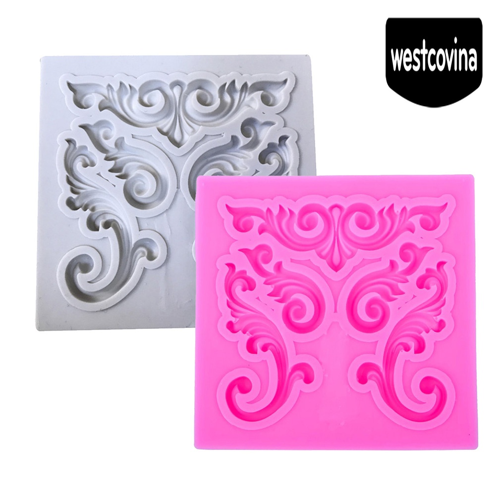 [Hot]☀ Khuôn Làm Bánh Chất Liệu Silicone Họa Tiết Dập Nổi 3D Độc Đáo