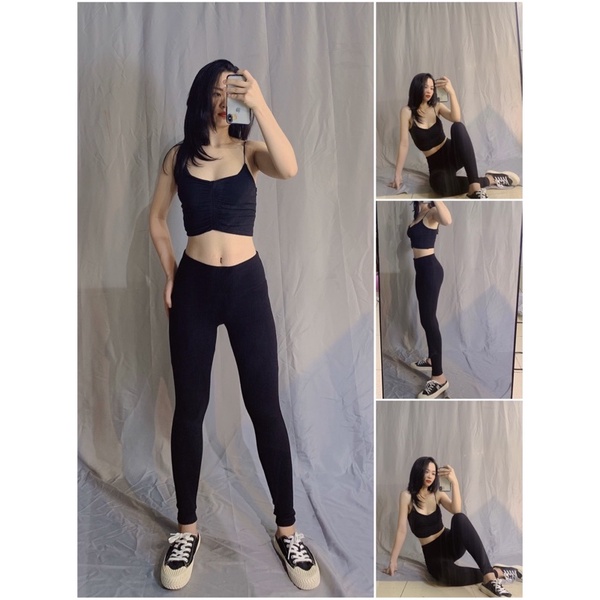 Quần legging Spanding xuất dư xịn | BigBuy360 - bigbuy360.vn