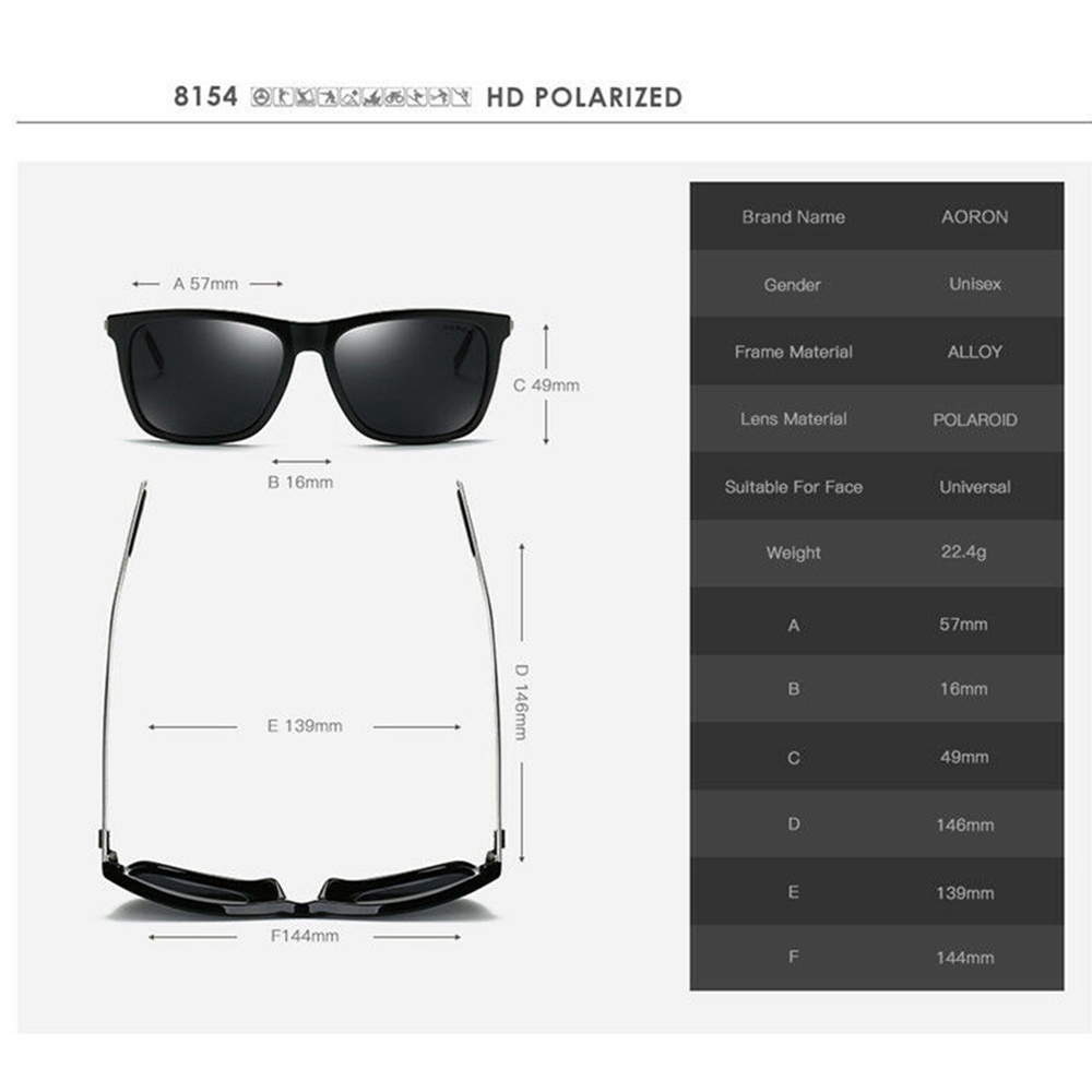 Men's Pilot Polarized Sunglasses Driving Mirror Lens Glasses Eyewear UV400