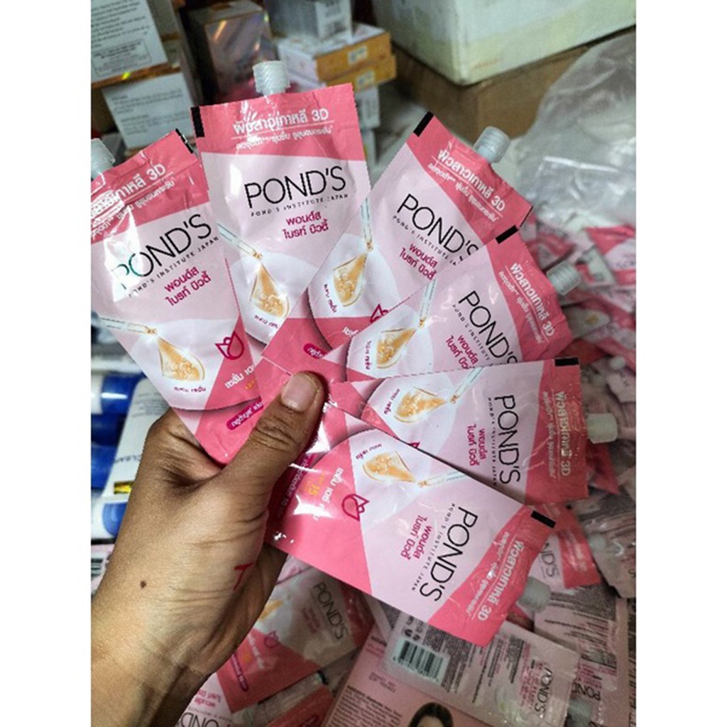 Kem dưỡng da trắng hồng rạng rỡ Pond's Thái gói 7g