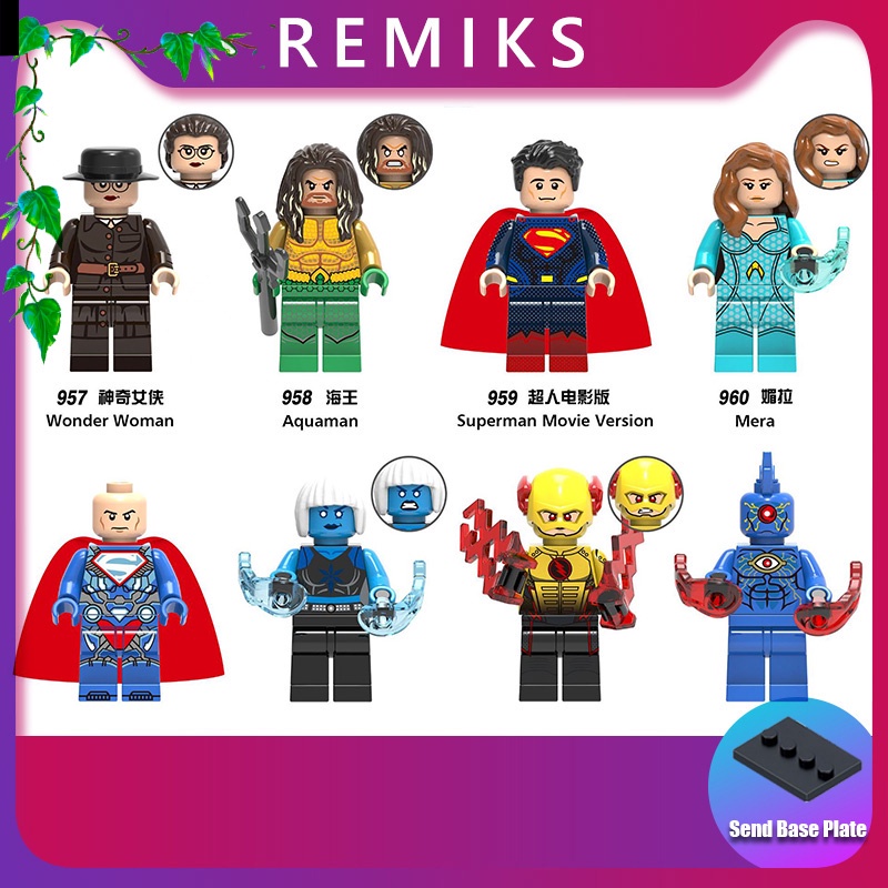 Mô Hình Nhân Vật Siêu Anh Hùng DC Comic MiniFigures Haiwang