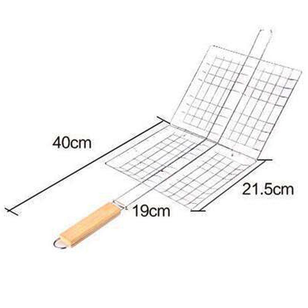 LLOYD Giá Đỡ Thực Phẩm Bằng Sắt Tay Cầm Gỗ Chống Bỏng Tiện Lợi