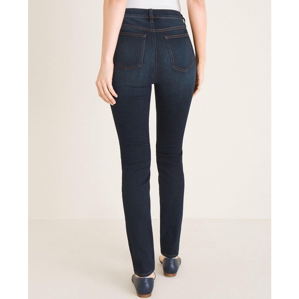 Quần jeans nữ màu xanh dáng skinny