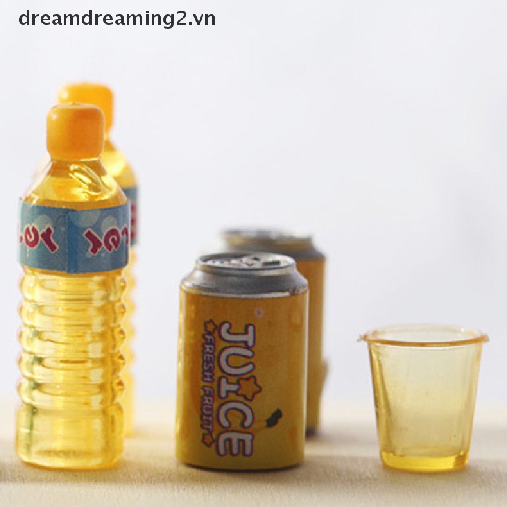 Set 6 Đĩa Xay mini Tỉ Lệ 1 / 12 Trang Trí Nhà Búp Bê