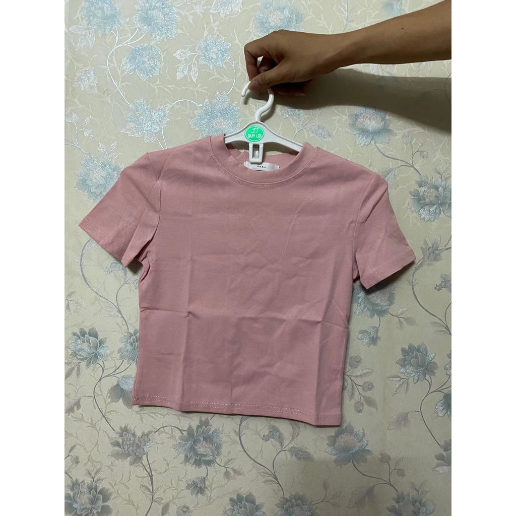 Áo croptop nữ tay ngắn