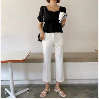 Quần Tây Ống Loe Công Sở Hàn Quốc (Có size lớn)
