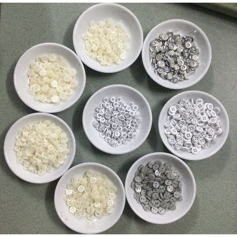 Cúc sơ mi giá rẻ đẹp dùng đính cổ áo, trang trí …