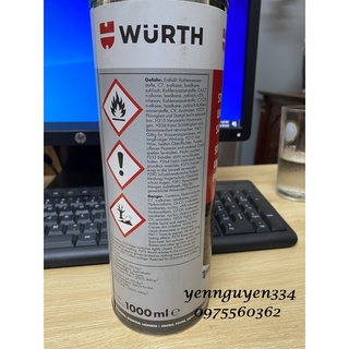 Sơn phủ gầm Wurth nhập khẩu