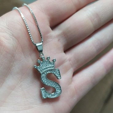 Vòng cổ Mặt Chữ Cái Từ A-Z Thời Trang