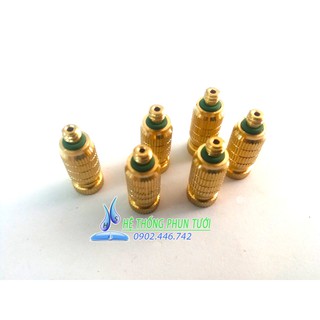 Đầu béc phun sương bằng đồng