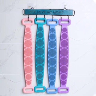Đai Tắm Cọ Lưng Silicon Massage (giao màu ngẫu nhiên)