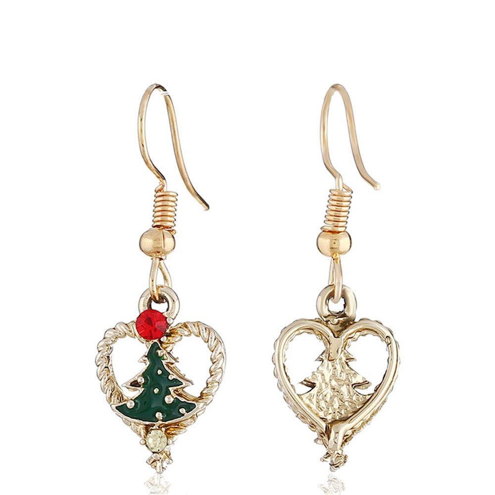 Bông Tai Thả Hình Ông Già Noel Tuần Lộc Giáng Sinh Trang Trí Nhà Cửa Mẫu Mới 1
