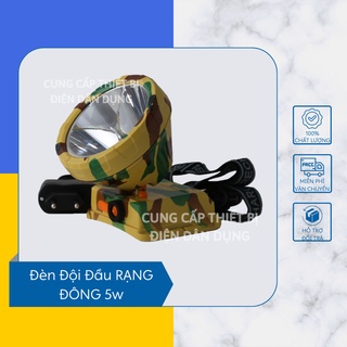 Đèn Đội Đầu RẠNG ĐÔNG 5w Cho Ánh Sáng Cực Mạnh Nhưng Vẫn Tiết Kiệm Năng Lượng Tối Đa