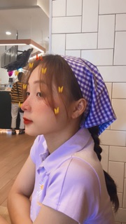 Khăn bandana kẻ Gingham