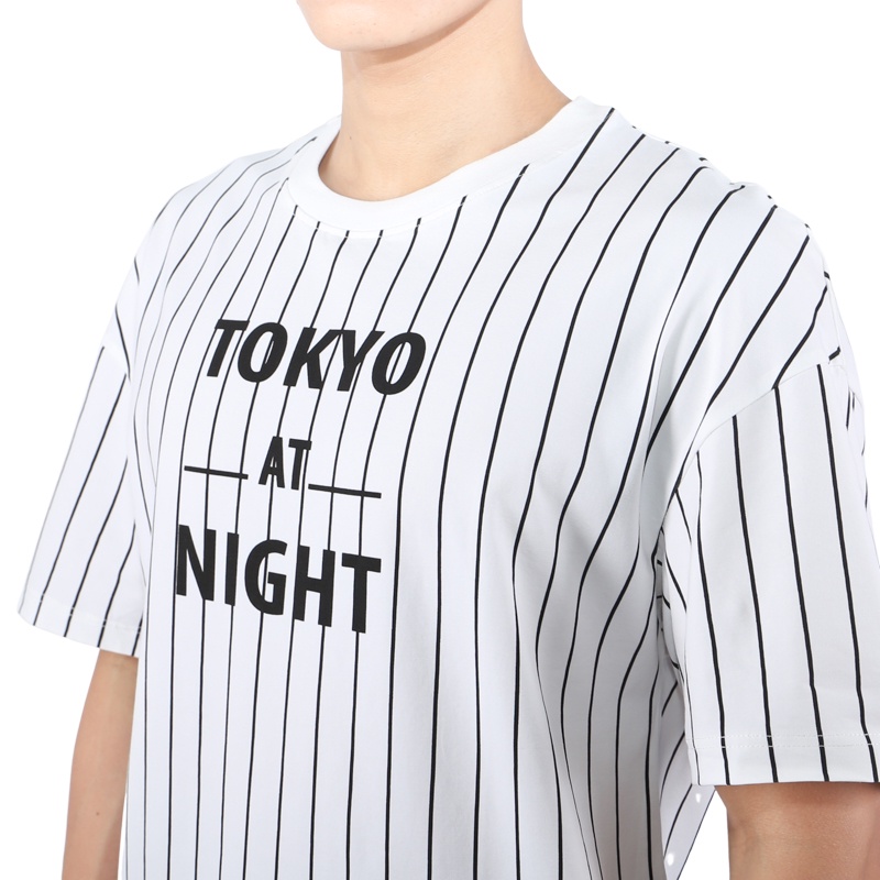 Áo Tshirt ngắn tay Nam Owen Cotton Freesize màu Trắng - TS22359