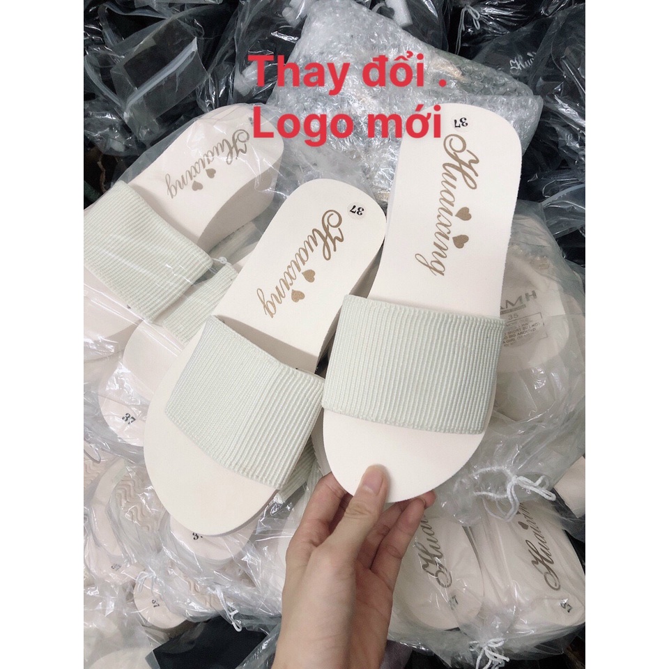 Dép Đế Xuồng Nữ Quai Ngang Chống Trơn Cao Cấp 6p,3p