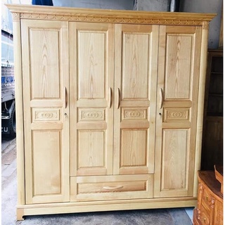Tủ quần áo gỗ Sồi , tủ đựng treo quần áo bằng gỗ thịt , tủ áo