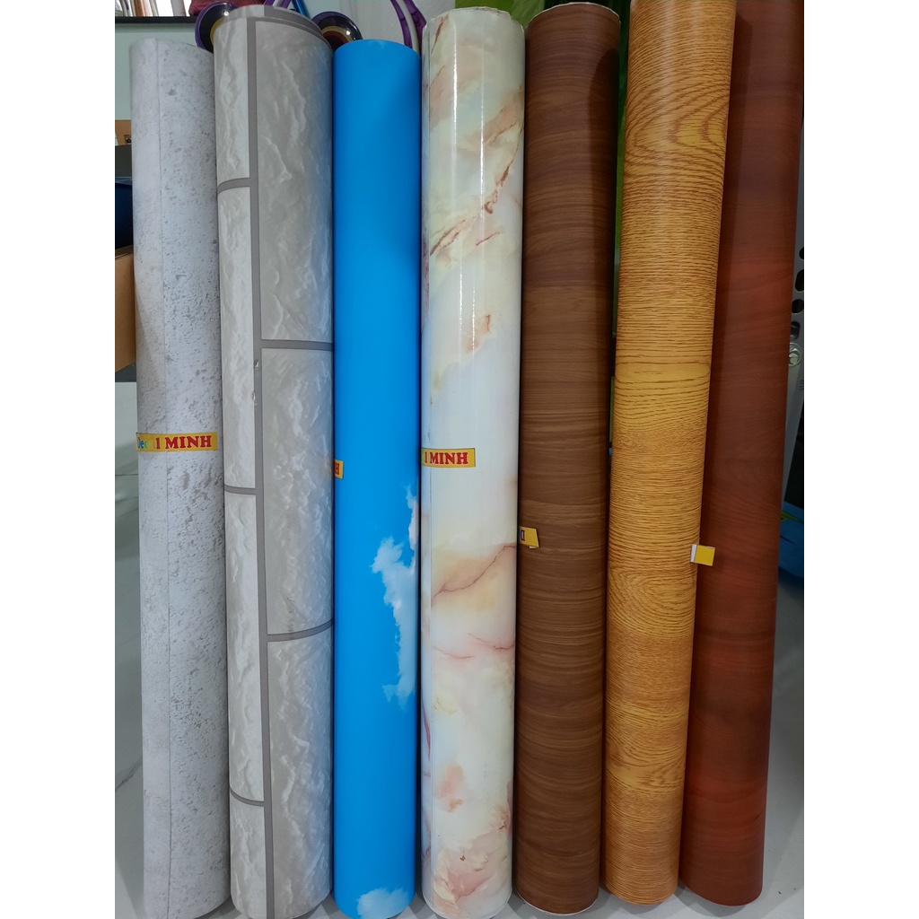 {XẢ KHO} Deal giấy dán tường khổ 60cm (có keo sẵn)