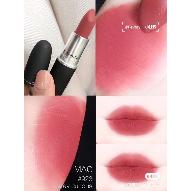 Son MAC 923 Stay Curious - Powder Kiss Lipstick | BigBuy360 - bigbuy360.vn